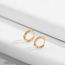 Load image into Gallery viewer, Punk Rock Gold Color Clip Earrings No Piercing
