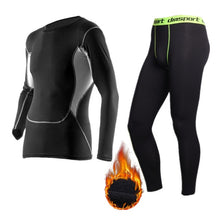Load image into Gallery viewer, Aismz Winter Thermal Underwear Men Fleece Quick Drying
