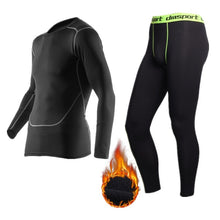 Load image into Gallery viewer, Aismz Winter Thermal Underwear Men Fleece Quick Drying

