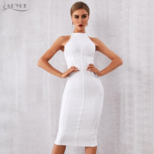 Load image into Gallery viewer, ADYCE 2021 New Summer White Women Bodycon Bandage Dress Elegant Tank Sexy Sleeveless Club Celebrity Evening Runway Party Dresses
