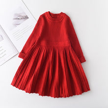 Load image into Gallery viewer, Bear Leader Long Sleeve Sweater Dress Princess Girl Clothes Tutu
