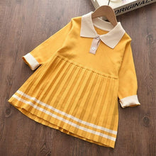 Load image into Gallery viewer, Bear Leader Long Sleeve Sweater Dress Princess Girl Clothes Tutu
