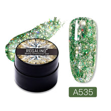 Load image into Gallery viewer, ROSALIND Gel Nail Polish Glitter Paint Hybrid Varnishes Shiny Top Base Coat For Nails Set Semi Permanent For Manicure Nail Art
