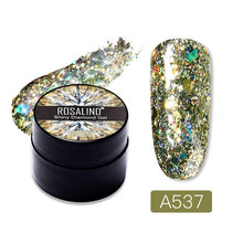 Load image into Gallery viewer, ROSALIND Gel Nail Polish Glitter Paint Hybrid Varnishes Shiny Top Base Coat For Nails Set Semi Permanent For Manicure Nail Art
