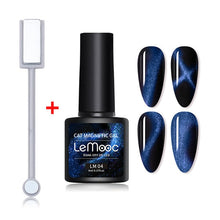 Load image into Gallery viewer, LEMOOC Cat Eye Nail Gel Polish Varnishes Soak Off
