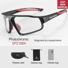 Load image into Gallery viewer, ROCKBROS Photochromic Bike Glasses Bicycle UV400 Sports Sunglasses for Men Women Anti Glare Lightweight Hiking Cycling Glasses
