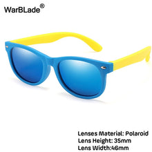 Load image into Gallery viewer, WarBlade New Kids Polarized Sunglasses TR90 Boys Girls Sun Glasses Silicone Safety  Glasses Gift For Children Baby UV400 Eyewear
