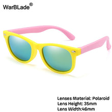 Load image into Gallery viewer, WarBlade New Kids Polarized Sunglasses TR90 Boys Girls Sun Glasses Silicone Safety  Glasses Gift For Children Baby UV400 Eyewear
