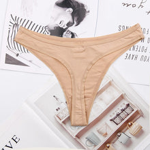 Load image into Gallery viewer, Cotton Low-waisted Seamless Pantie Briefs
