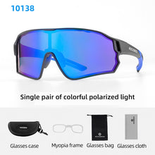 Load image into Gallery viewer, ROCKBROS Photochromic Bike Glasses Bicycle UV400 Sports Sunglasses for Men Women Anti Glare Lightweight Hiking Cycling Glasses
