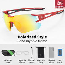 Load image into Gallery viewer, ROCKBROS Photochromic Bike Glasses Bicycle UV400 Sports Sunglasses for Men Women Anti Glare Lightweight Hiking Cycling Glasses

