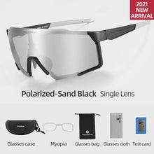 Load image into Gallery viewer, ROCKBROS Photochromic Bike Glasses Bicycle UV400 Sports Sunglasses for Men Women Anti Glare Lightweight Hiking Cycling Glasses
