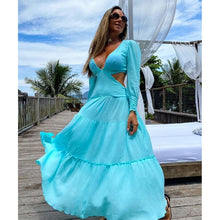 Load image into Gallery viewer, Bikini Cover Up Kimono
