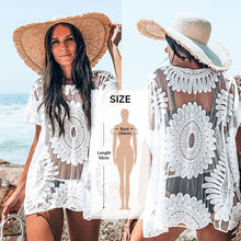 Load image into Gallery viewer, CUPSHE Bikini Cover Up with Fringe Trim
