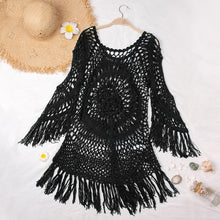 Load image into Gallery viewer, CUPSHE Bikini Cover Up with Fringe Trim
