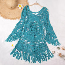 Load image into Gallery viewer, CUPSHE Bikini Cover Up with Fringe Trim
