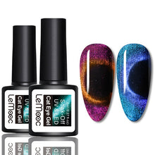 Load image into Gallery viewer, LEMOOC Cat Eye Nail Gel Polish Varnishes Soak Off
