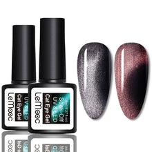 Load image into Gallery viewer, LEMOOC Cat Eye Nail Gel Polish Varnishes Soak Off
