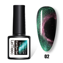 Load image into Gallery viewer, LEMOOC Cat Eye Nail Gel Polish Varnishes Soak Off
