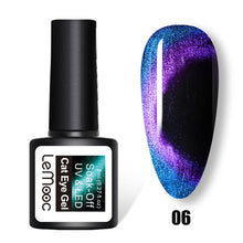 Load image into Gallery viewer, LEMOOC Cat Eye Nail Gel Polish Varnishes Soak Off
