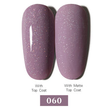Load image into Gallery viewer, LEMOOC Nail Gel Polish Varnishes Glitter Sequins Soak Off
