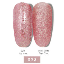 Load image into Gallery viewer, LEMOOC Nail Gel Polish Varnishes Glitter Sequins Soak Off
