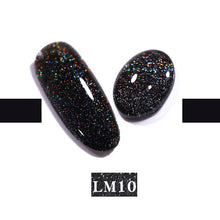 Load image into Gallery viewer, LEMOOC Nail Gel Polish Varnishes Glitter Sequins Soak Off
