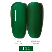 Load image into Gallery viewer, LEMOOC Nail Gel Polish Varnishes Glitter Sequins Soak Off
