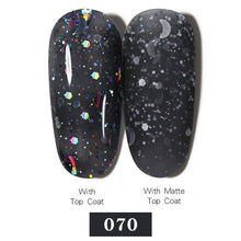 Load image into Gallery viewer, LEMOOC Nail Gel Polish Varnishes Glitter Sequins Soak Off
