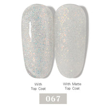 Load image into Gallery viewer, LEMOOC Nail Gel Polish Varnishes Glitter Sequins Soak Off
