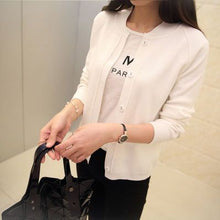 Load image into Gallery viewer, OHCLOTHING Female cardigan Autumn dress sweater 2021 new spring autumn winter jacket coat primer knit cardigan 12 color

