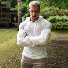 Load image into Gallery viewer, New Fashion Winter Hooded Sweater Men Warm Turtleneck Mens Sweaters Slim Fit Pullover Men Classic Sweter Men Knitwear Pull Homme

