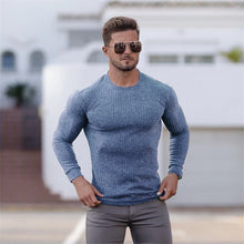 Load image into Gallery viewer, New Fashion Winter Hooded Sweater Men Warm Turtleneck Mens Sweaters Slim Fit Pullover Men Classic Sweter Men Knitwear Pull Homme
