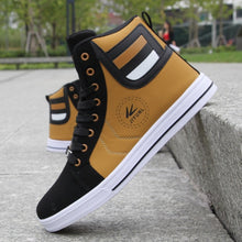 Load image into Gallery viewer, Men's Skateboarding Shoes High Top Leisure Sneakers Breathable Street Shoes Sports Shoes Hip Hop Walking Shoes Chaussure Homme
