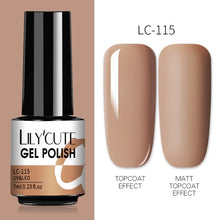 Load image into Gallery viewer, LILYCUTE Nails Gel Polish For  Base Top Coat Soak Off
