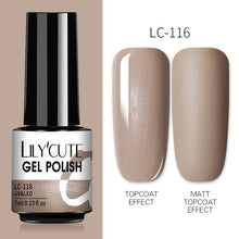 Load image into Gallery viewer, LILYCUTE Nails Gel Polish For  Base Top Coat Soak Off
