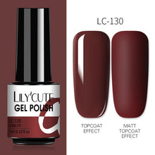 Load image into Gallery viewer, LILYCUTE Nails Gel Polish For  Base Top Coat Soak Off

