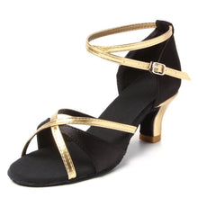 Load image into Gallery viewer, women Latin dance shoes new brand girls women's Ladie's latin ballroom tango salsa dance shoes about 5cm and 7cm heel wholesale
