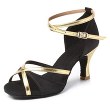 Load image into Gallery viewer, women Latin dance shoes new brand girls women's Ladie's latin ballroom tango salsa dance shoes about 5cm and 7cm heel wholesale
