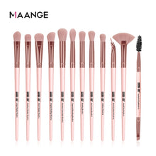 Load image into Gallery viewer, MAANGE Pro 3/5/12 Pcs Makeup Brushes Set Eyeshadow Eyeliner Eyelash Eyebrow Brush Beauty Make up Blending Tools Maquiagem
