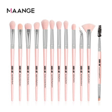 Load image into Gallery viewer, MAANGE Pro 3/5/12 Pcs Makeup Brushes Set Eyeshadow Eyeliner Eyelash Eyebrow Brush Beauty Make up Blending Tools Maquiagem
