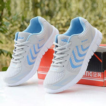 Load image into Gallery viewer, Sneakers women shoes 2021 new tenis feminino light breathable mesh white shoes woman casual shoes women sneakers fast delivery
