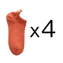 Load image into Gallery viewer, Fashion Socks Woman 2021 New Spring 4 Pairs Ankle Girls Cotton Color Novelty Women Fashion Cute Heart Casual Funny Sock Autumn
