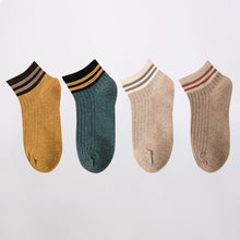 Load image into Gallery viewer, Fashion Socks Woman 2021 New Spring 4 Pairs Ankle Girls Cotton Color Novelty Women Fashion Cute Heart Casual Funny Sock Autumn
