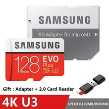 Load image into Gallery viewer, SAMSUNG EVO+  Micro SD 32G SDHC 80mb/s Grade Class10 Memory Card C10 UHS-I TF/SD Cards Trans Flash SDXC 64GB 128GB for shipping
