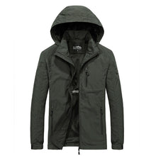 Load image into Gallery viewer, Men's Windbreaker Jackets Waterproof Military Hooded Water Proof Wind Breaker Casual Coat Male Clothing 2021 Autumn Jackets Men
