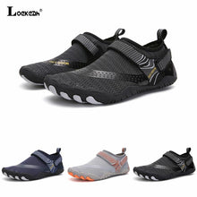 Load image into Gallery viewer, Elastic Quick Dry Aqua Shoes Plus Size Nonslip Water Shoes For Women Men Breathable Footwear Surfing Beach Sneakers

