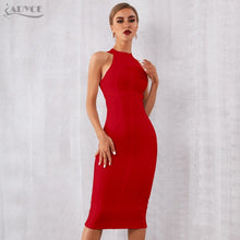 Load image into Gallery viewer, ADYCE 2021 New Summer White Women Bodycon Bandage Dress Elegant Tank Sexy Sleeveless Club Celebrity Evening Runway Party Dresses
