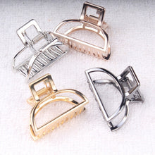 Load image into Gallery viewer, 1Pcs Hair Accessories for Women Metal Modern Stylish Hair Claw Hair Clips Bun Pony Tail Holder Washing  Beauty Salon Hair Pin
