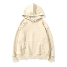 Load image into Gallery viewer, Aachoae Women Couple Hoodies Sweatshirt Fleece 100% Cotton Tracksuit Sports Sweatshirt 2021 Winter Japanese Casual Loose Jumper
